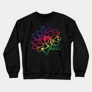 Rainbow Lilly Crewneck Sweatshirt